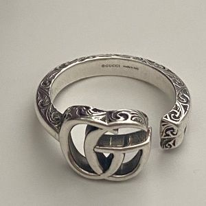 Gucci GG Silver Ring
